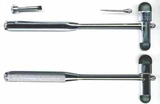 Branded medical hammers